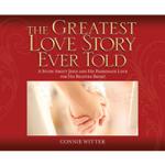Product Description: Join Connie on a journey through the Song of Songs and discover the love your heart has been longing for. This ancient book of the Bible is Jesus’ personal love song to you and it gives Him great joy to sing it over you, His Beloved Bride. As you bask in the song’s beautiful lyrics, you’ll discover that Jesus’ one desire is to win your heart and set you free from your fears and insecurities with His perfect love. Watch your own story played out in this beautiful book, and see that the True Gospel is “The Greatest Love Story Ever Told!”</br></br>Each message is also available as an download MP3.</br></br>Week 1: The Greatest Love Story Ever Told</br></br>Week 2: The Divine Kiss</br></br>Week 3: His Banner over Me is Love</br></br>Week 4: Transformed by His Love</br></br>Week 5: Come with Me, My Beloved, Out of Your Hiding Place</br></br>Week 6: Living as One with Jesus</br></br>Week 7: You are My Paradise Garden</br></br>Week 8: This Dark Night: Open Your Heart Still Deeper to Me</br></br>Week 9: You are Lovely Even in Your Weakness</br></br>Week 10:You are Royalty</br></br>Week 11: Nothing Can Separate You from His Love</br></br>Week 12: Happily Ever After…</br> Greatest Love Story CD set