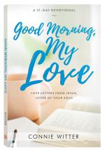 Product Description: This is a 31 day devotional of love letters from Jesus, the Lover of Your Soul.</br></br>This devotional came out of a longing of my heart to know Jesus more fully and His great love for me. At this time in my life, I had already been radically transformed by a revelation of His amazing love for me, but I knew there was more of His love to be discovered. His unchanging, unfailing love is the only thing that has ever truly satisfied my soul. Several years ago as I was sharing my heart with Jesus, I prayed, “Jesus, I know You love me, but I also know there is so much more of Your love to understand and discover. Open my eyes and help me to see the depths of Your endless love for me.”</br></br>Ephesians 3:17-20 came up in my heart, as I prayed, “Jesus, take me deeper, higher, and wider into the depths of your extravagant love. I want every thought in my mind, every belief of my heart, and every cell of my body to be flooded with your love. I want to experience the fullness of your life in me.” </br></br>In answer to this heartfelt prayer, Jesus took me to the Song of Songs. It’s a mysterious book of the Bible, full of symbolism and wonder, but I was about to have my eyes opened to a love so deep that I would never be the same. The Holy Spirit took me on a journey verse by verse into the heart of Jesus and His beautiful love song over me, His beloved bride. As I began to study this beautiful book of the Bible and ask Jesus to reveal His love to me, I began to hear Him speak into the depths of my soul, coming to the places where I was still hiding behind lies, bringing me out of darkness into His marvelous light. </br></br>As He spoke into the depths of my soul, I began to write down in my journal those beautiful words of love that He spoke to my heart. In this 31 day devotional, I share those love letters that Jesus is speaking not only to me, but to you, His beloved bride. As you read each day’s devotion, I encourage you to ask Jesus to reveal His great love for you personally. Are you ready to be radically transformed by a deeper revelation of Jesus’ passionate, unchanging love for you? Are you ready to live as one with Jesus and truly reign in life as His beloved bride? Then I invite you on this 31 day journey into an incredible, extravagant love affair with Jesus! Your life will never be the same! </br></br>-Connie Witter</br> Good Morning My Love