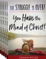 Product Description: Buyasinglecopy</br></br>Thisbook can be used asaBiblestudy book. You will receive 5 books in this group package forthis sale price.There are questions at the end of each chapter to use to discuss with your Bible study group. The 8weekvideo teachings that gowith this study can be viewed for free on the Because of Jesus ministry website under Bibles studies. </br></br>Have you ever struggled with fearful or negative thoughts about yourself, others, or a difficult situation you were facing? </br></br>Proverbs 4:23 tells us, “Be careful what you think, because your thoughts shape your life.” </br></br>Negative thoughts are toxic. Scientists have proven 87-95% of physical and mental illness come from negative thoughts! Negative thoughts destroy your health! Destroy relationships! And destroy your dreams! What if you believed the truth about your mind? How would that change your life?In John 8:32, Jesus said, “You will know the truth and the truth will set you free!” Imagine a mind free from depression, free from fear, stress; guilt and shame; free from the fear of what others think; and free from every negative thought that limits your potential. </br></br>What does it mean to “have the mind of Christ?” </br>Did you know that negative thoughts are not your thoughts? </br>What about the carnal mind?</br></br>You’ll learn the answer to these questions and so much more as you read through each chapter in this book. You’ll experience true freedom in your mind as you embrace this powerful truth: “I Have The Mind of Christ!”- 1 Corinthians 2:16 </br></br>Chapter 1: The Mind of Christ is Your True Identity</br></br>Chapter 2: Let God Change The Way You Think</br></br>Chapter 3: Negative Thoughts are Not Your Thoughts</br></br>Chapter 4: Jesus Gave You a Brand New Mind</br></br>Chapter 5: The Mind of Christ is the Mind of Perfect Love</br></br>Chapter 6: The Mind of Christ Believes the Best of Everyone</br></br>Chapter 7: The Mind of Christ is a Mind at Peace</br></br>Chapter 8: Give Your Carnal Mind a Decent Burial</br> Mind of Christ Group package