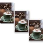 Product Description: You will get 3 books with your order.</br></br>To buy a single copy for $5.99 click here</br></br>Back by popular demand and updated for today’s readers, this little book is a great reminder of God’s unfailing, unconditional love for us. Each page contains one powerful quote from Scripture paraphrased into a grace-filled, Jesus-focused whisper of love from God’s heart to yours. A treasury of God’s promises to us through Jesus, this uplifting book is the perfect gift to say, “I love you—and God loves you too!”</br> P.S. God Loves You 3 for $12
