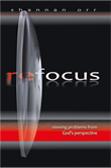 Product Description: Refocus Book</br></br>Refocus – by Shannan Orr. Excellent Gift Book for Encouragement.</br></br>When anxiety, depression, confusion, and fear make my heart race, I have a choice. Am I going to look at my situation with the same limited, human logic which brought me this pain in the first place? Or will I do something radically different from generations of desperate souls before me? Could I dare trust my life to the One who says He is the Way, the Truth, and the Life? Surely His perspective is better than mine. What if I actually believed what He said about me?</br></br>My best choices apart from God have gotten me into some real disasters. This time will be different. This time I will stop and consider what God has to say about me and my situation. This time I will value the opinion of the One who loves me completely instead of listening to what my anxious head is screaming.</br>Care to join me?</br></br>Soft cover, 4″x 6″, 120 pages.</br> Refocus